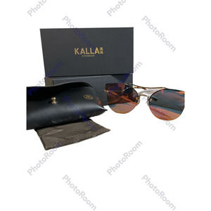 Kalla Unisex Polarized Retro Classic Sunglasses Sunglasses: 100% UV Blocking